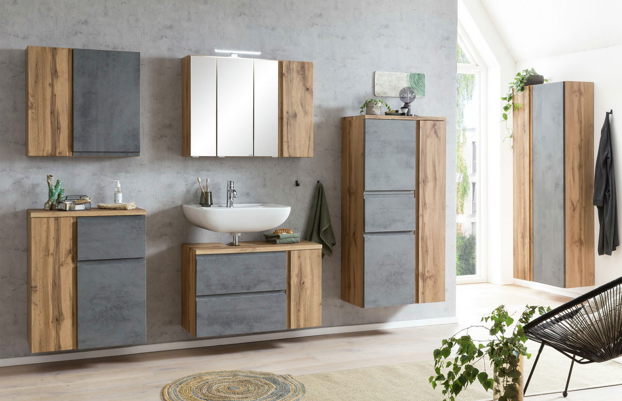 XORA Waschbeckenunterschrank links VARESE