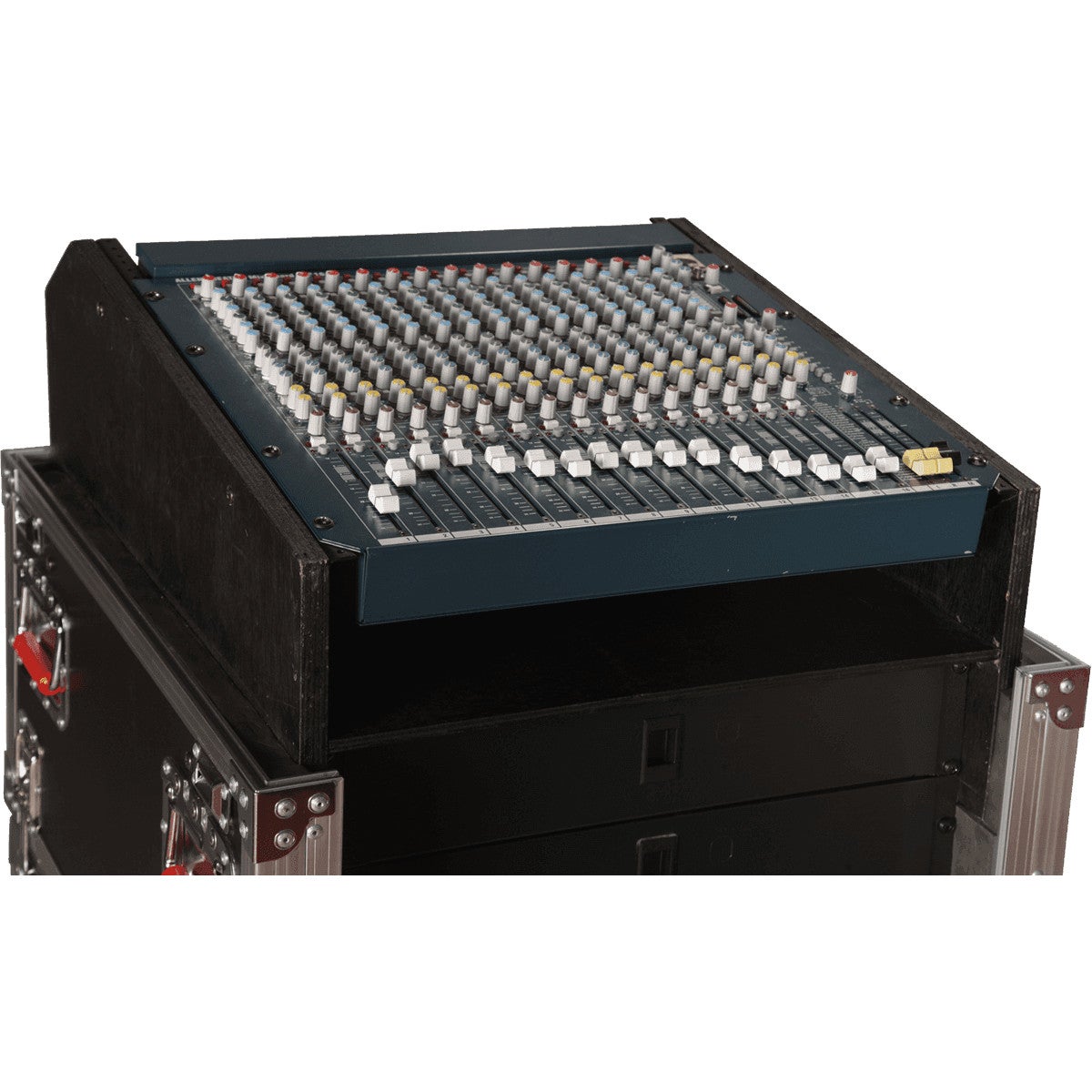 Gator Cases G-TOUR-GRC-1406 houten 14U-6U combi flightcase voor mixers