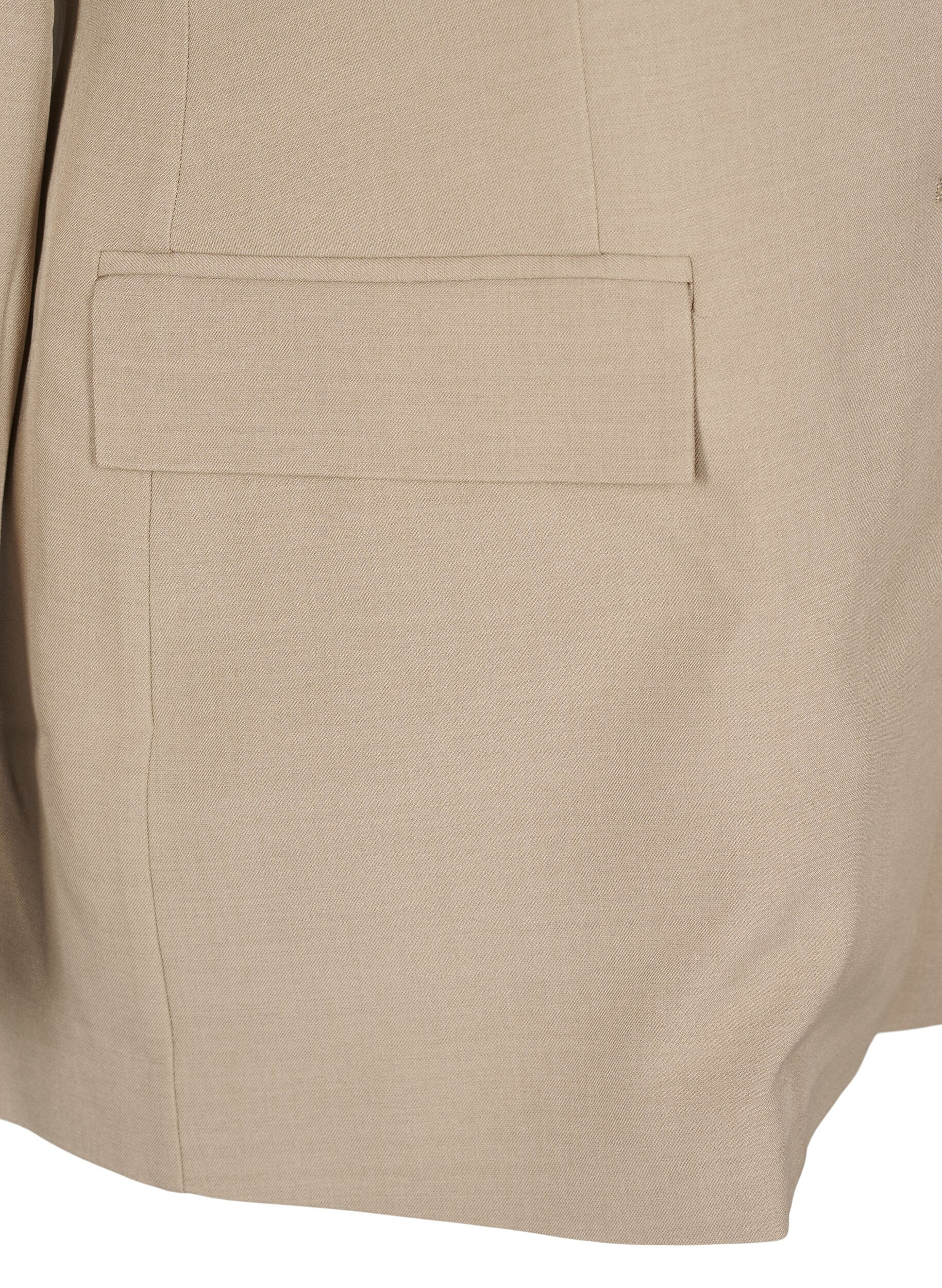 FLASH - Blazer med lommer og slids