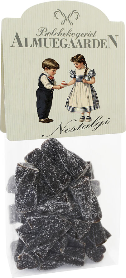 Almuegaarden Salt Lakrids Nostalgi (blødt slik - uden gelatine)