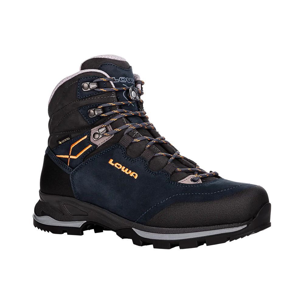 Lowa LADY LIGHT GTX - Chaussures trekking Femme blue/mandarin
