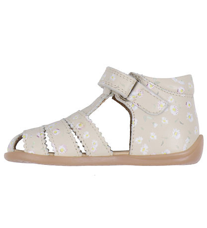 Pom Pom Sandalen - Starter Scallop Klettband - Bellis