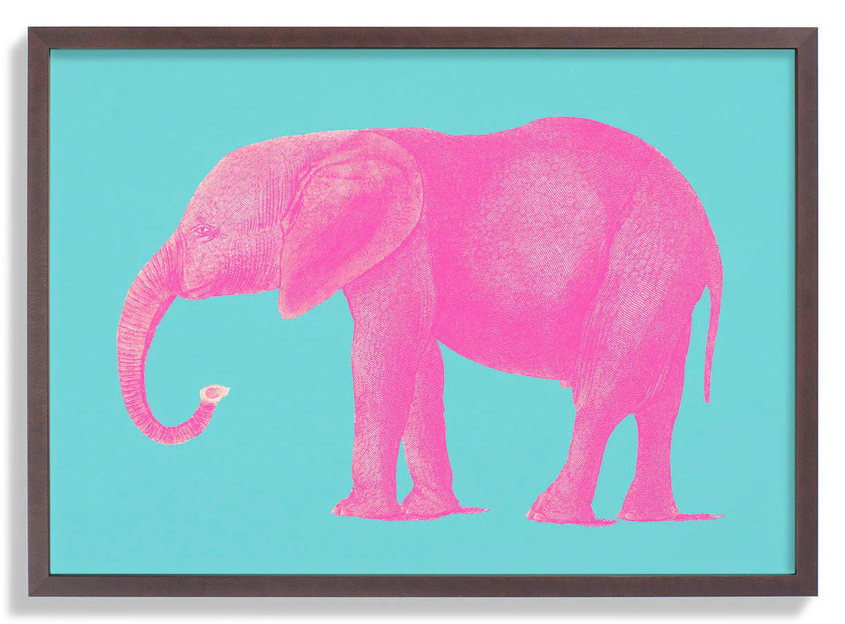 Rosa Elefant Tier