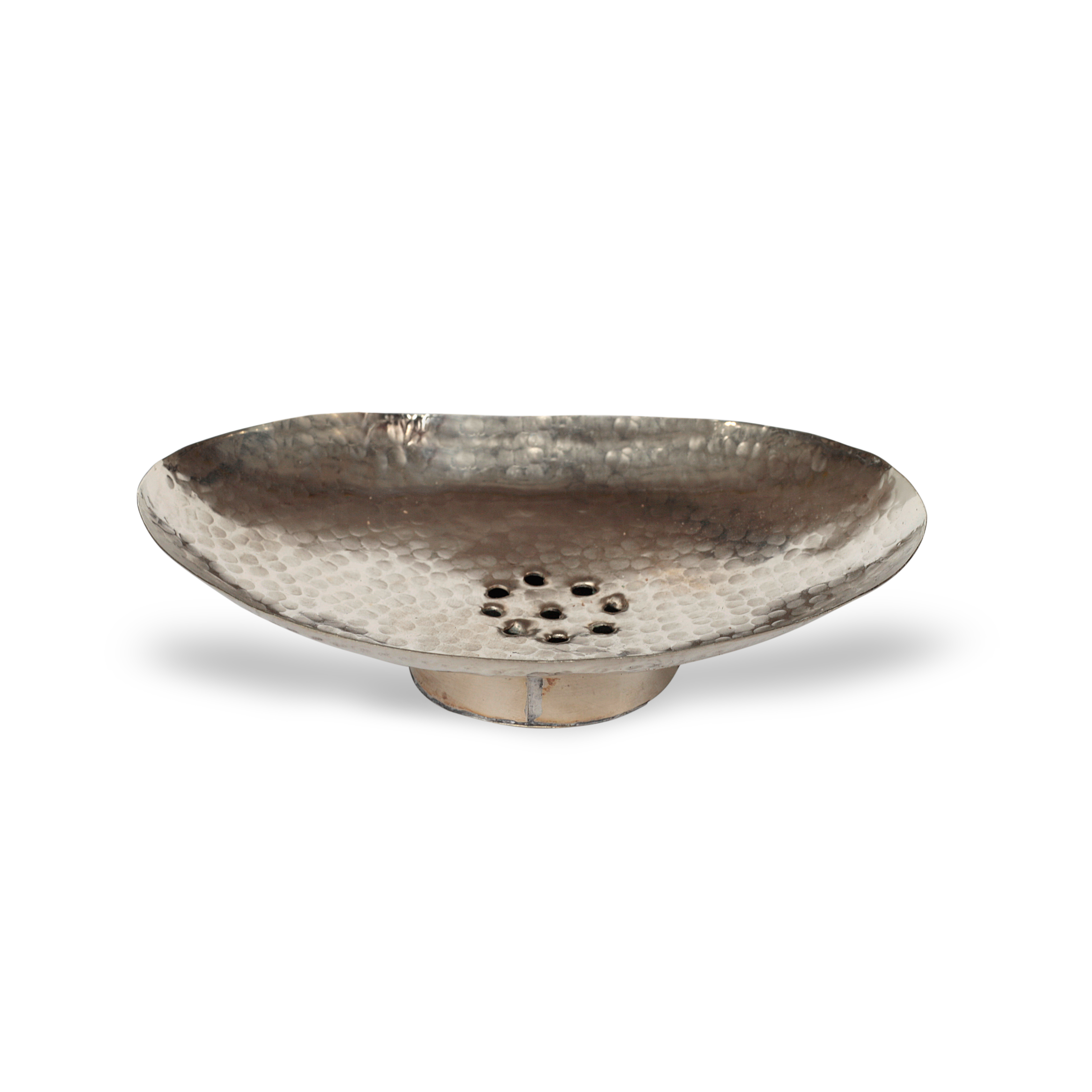 Seifenschale oval, silber, B 12 cm, L 8 cm, H 2 cm von fischer's lagerhaus