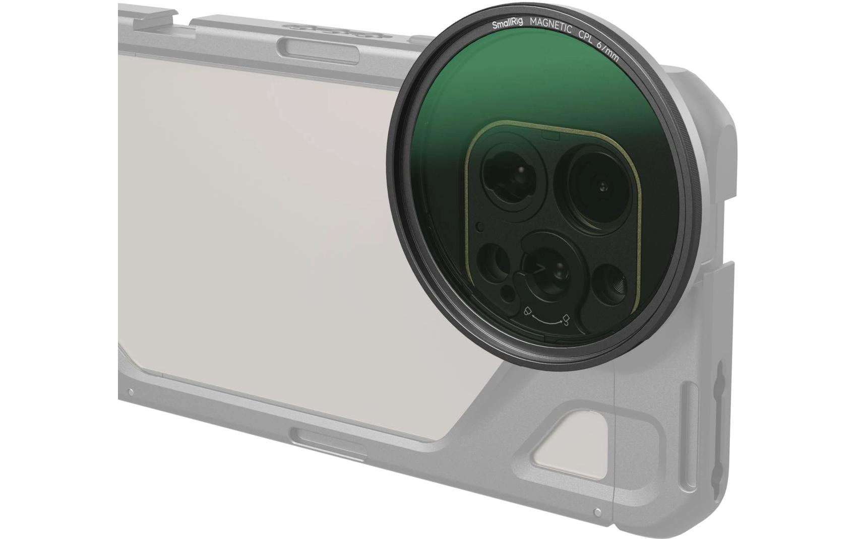 Aufsteckbarer CPL-Filter (67 mm)Für mobile Filmemacher