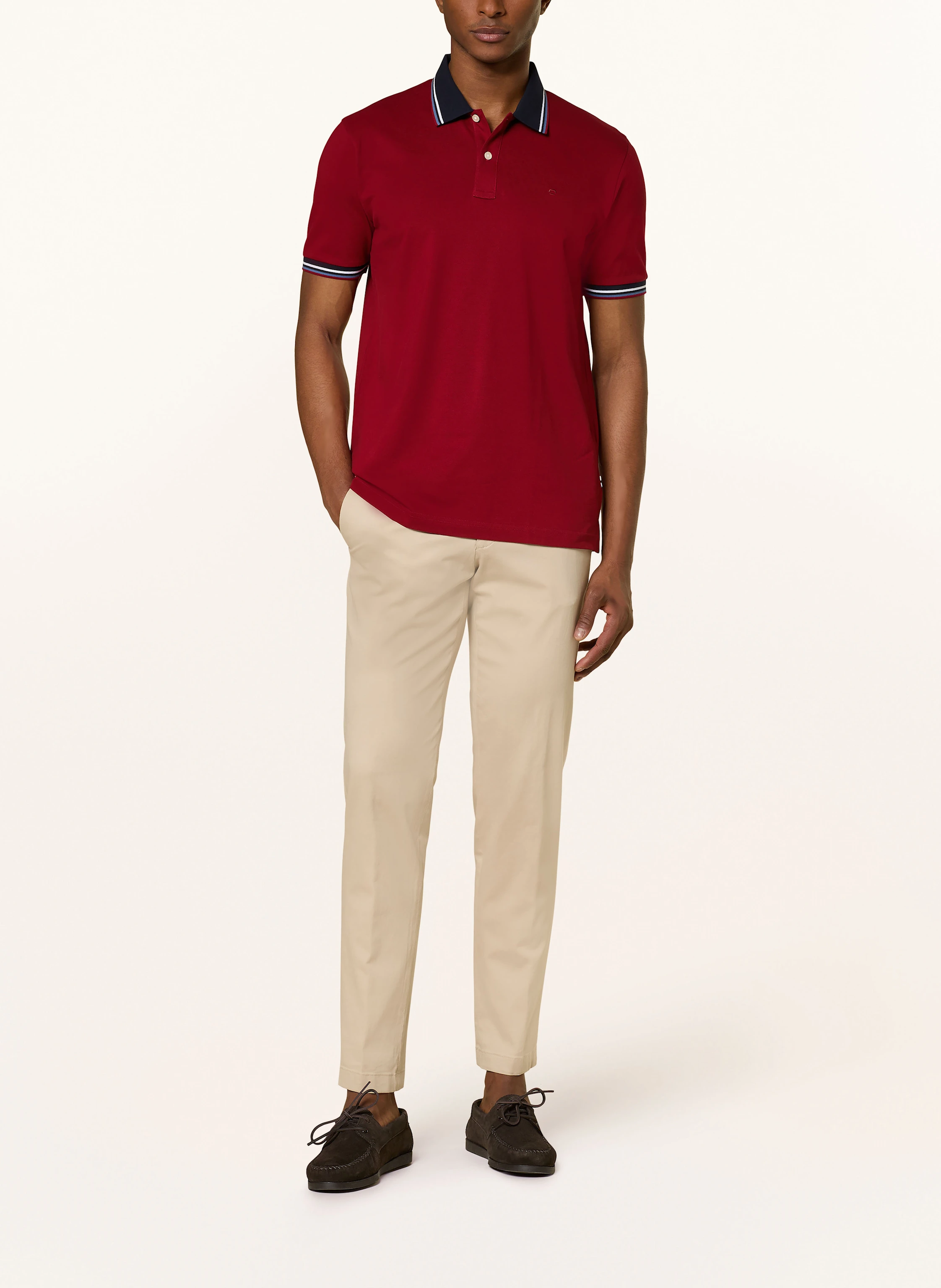 OLYMP Piqué-Poloshirt Casual Fit