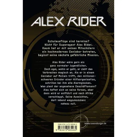 Ravensburger Horowitz, Alex Rider, Band. 8: Crocodile Tears