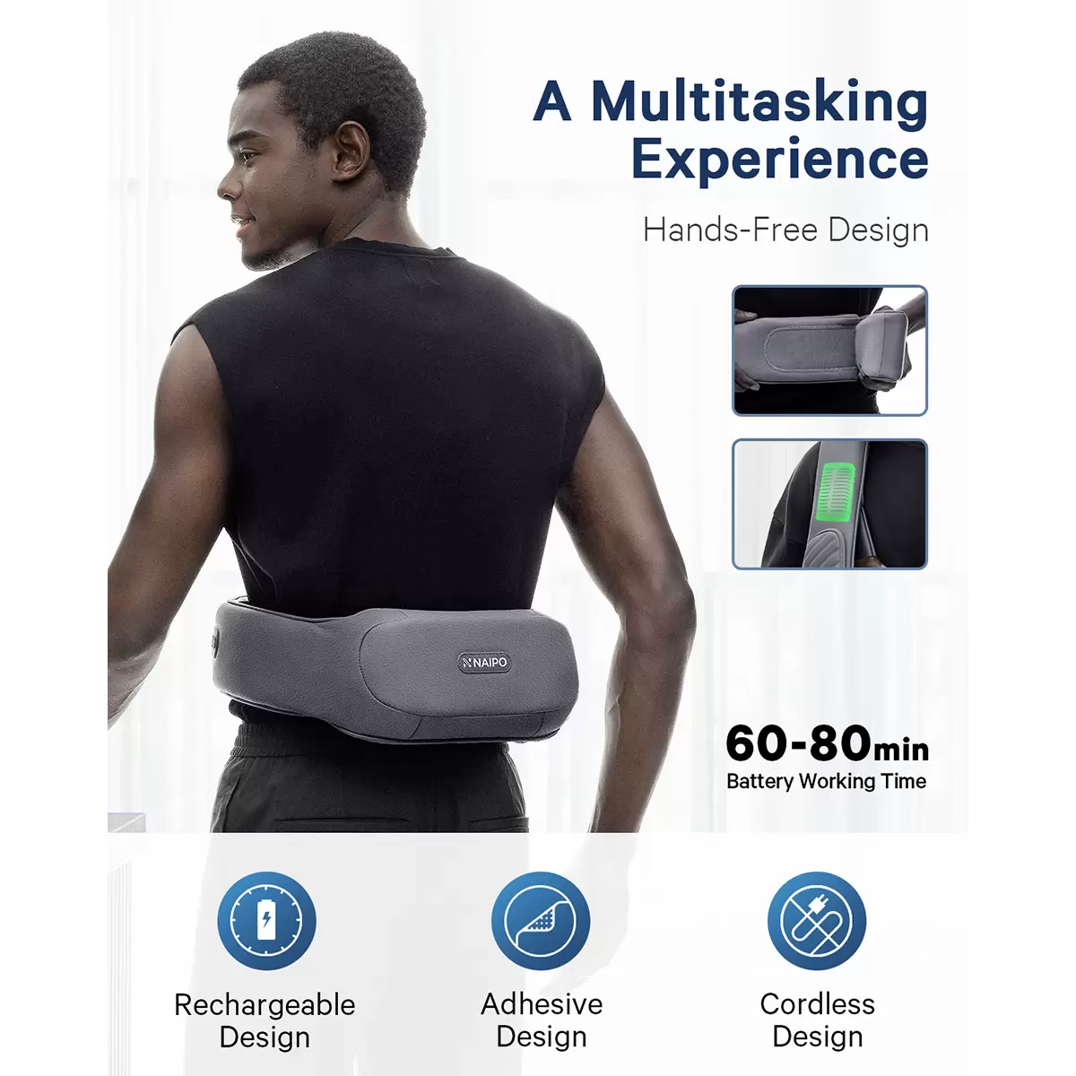 Massagegerät Naipo oCuddle-P1 Grau