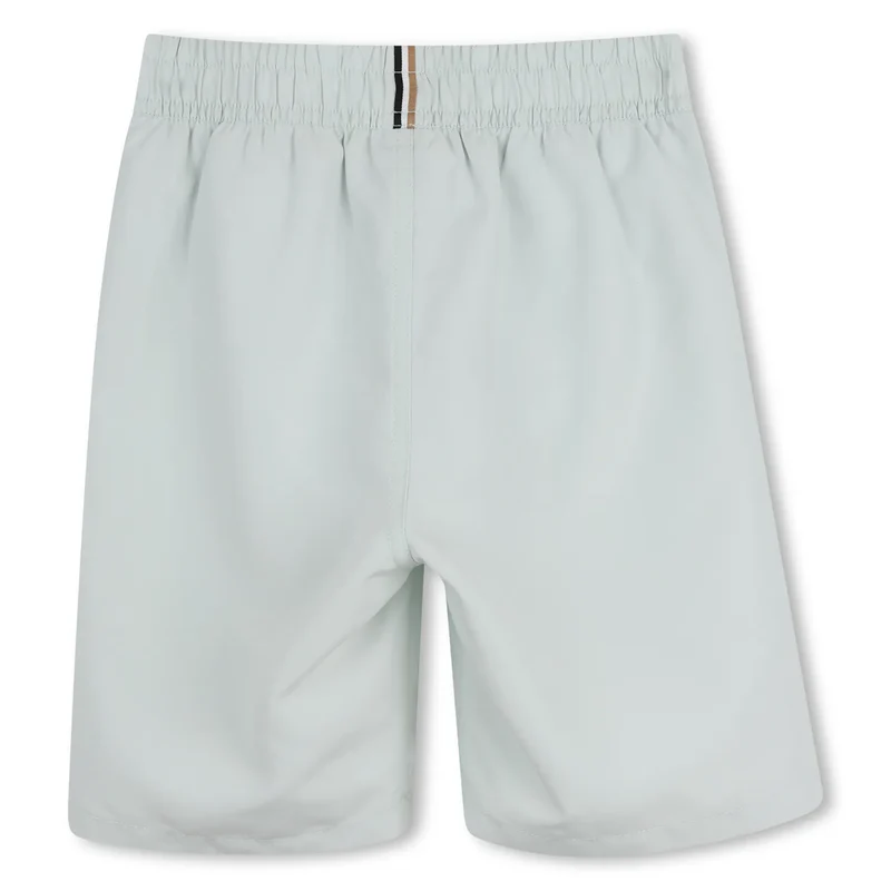 Hugo Boss Logo Zwembroek Kids Lichtgroen