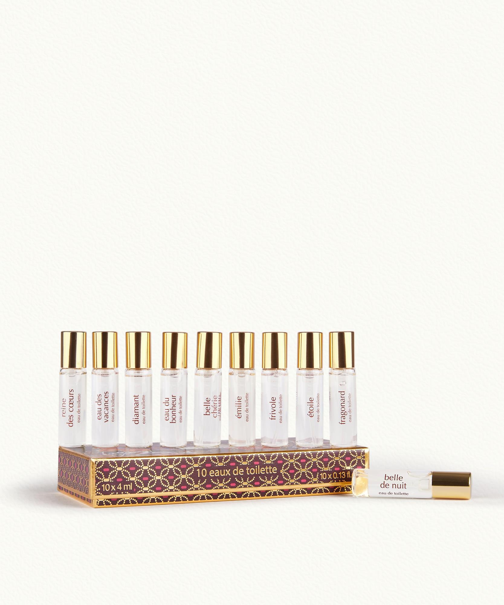 Coffret Femme  10 Eaux de toilette - 10 x 4ml