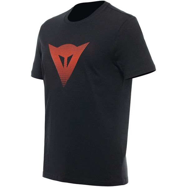 Dainese - T-shirt Logo Noir / Rouge