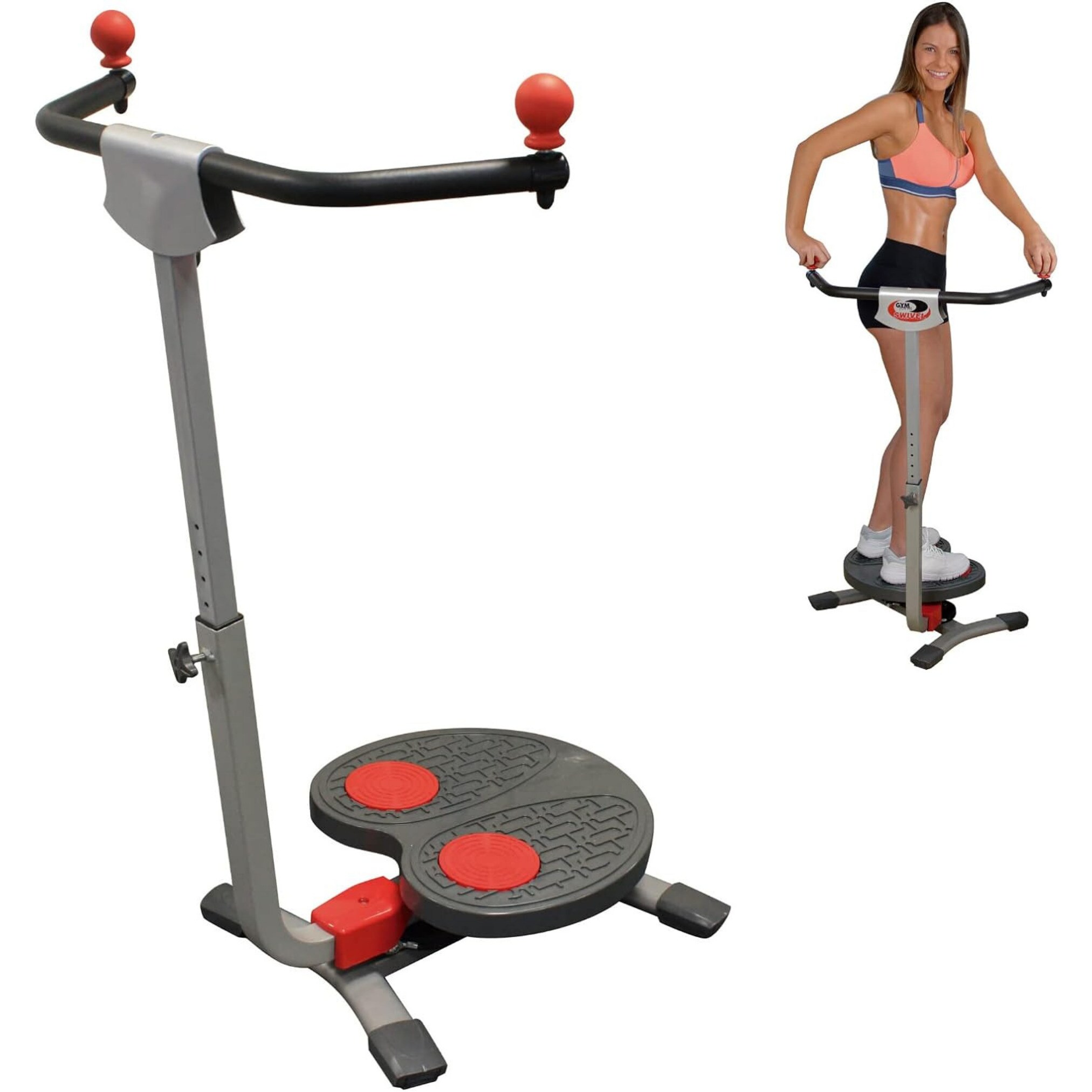Gymform® Bauchmuskelmaschine, Waist Twist & Shape, Ganzkörperdrehscheibe Swivel