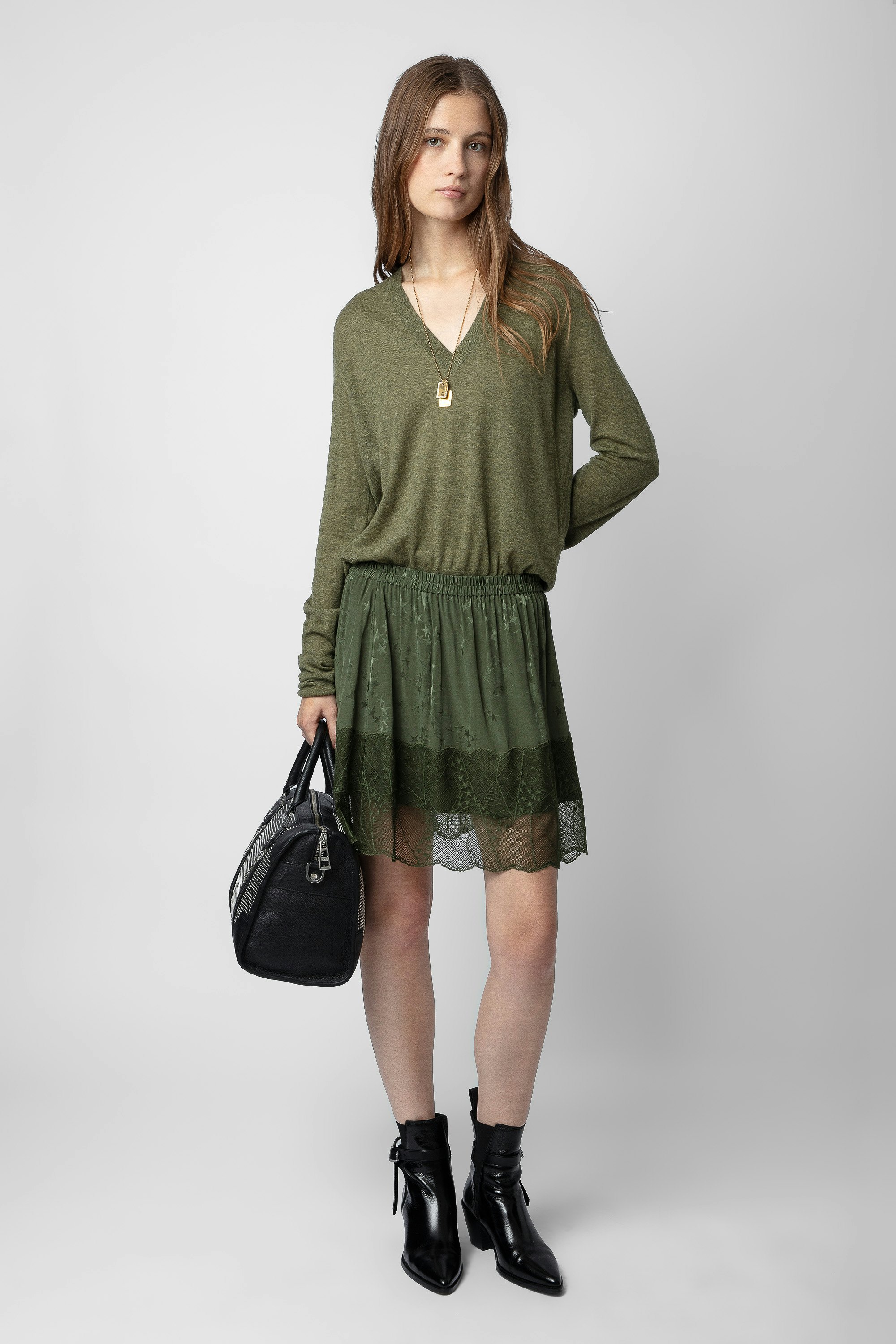 Jupe Jimy Soie Jacquard