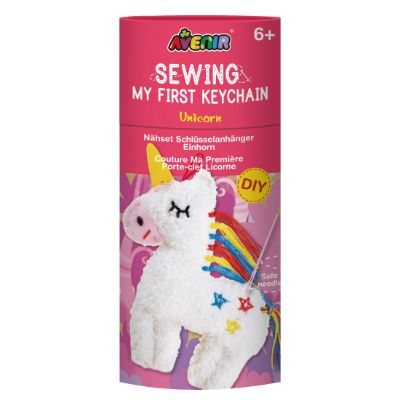 Unicorn Sewing Keychain