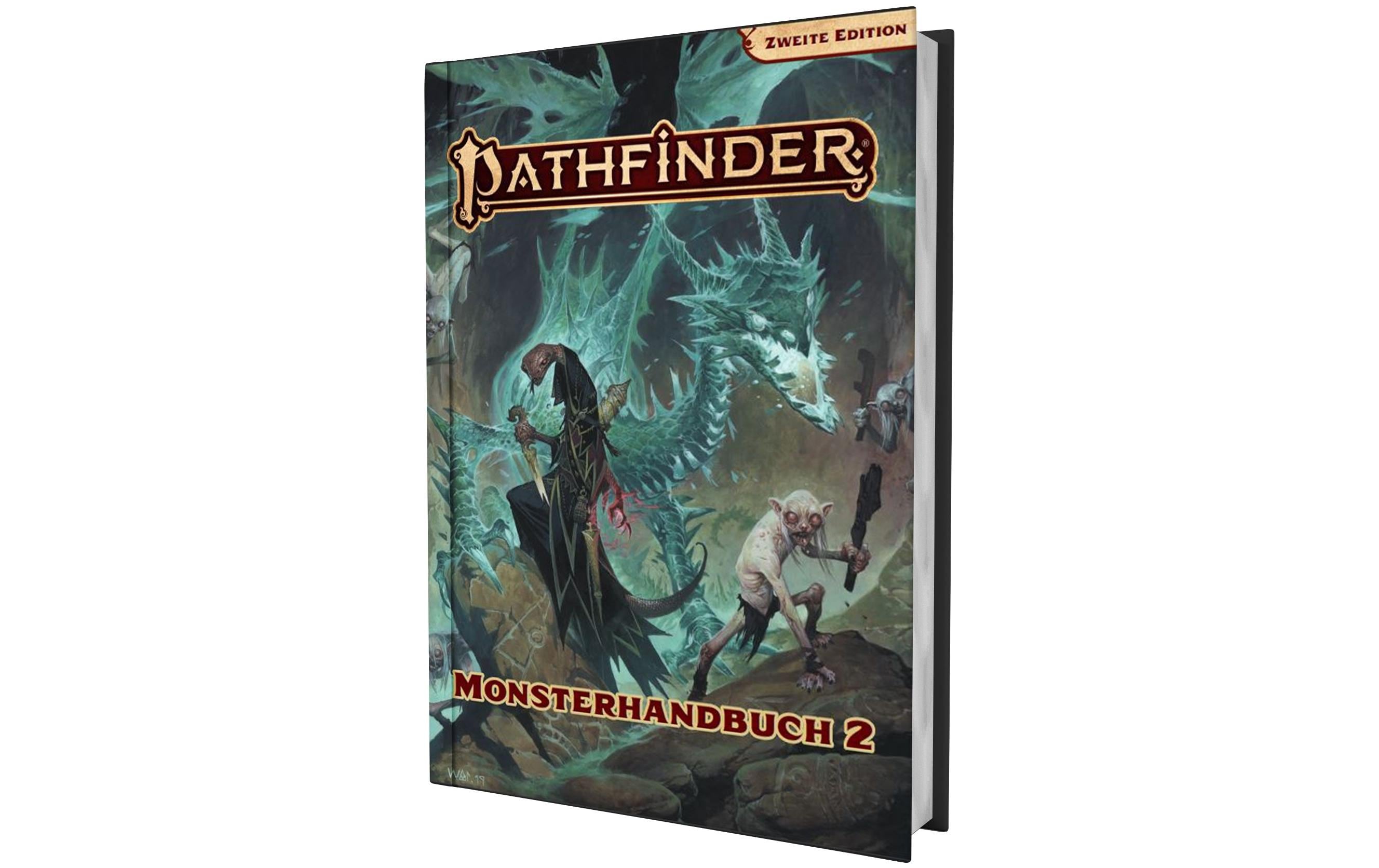 Quellenbuch Pathfinder 2 - Monsterhandbuch 2 -DE-Deutsche Ausgabe