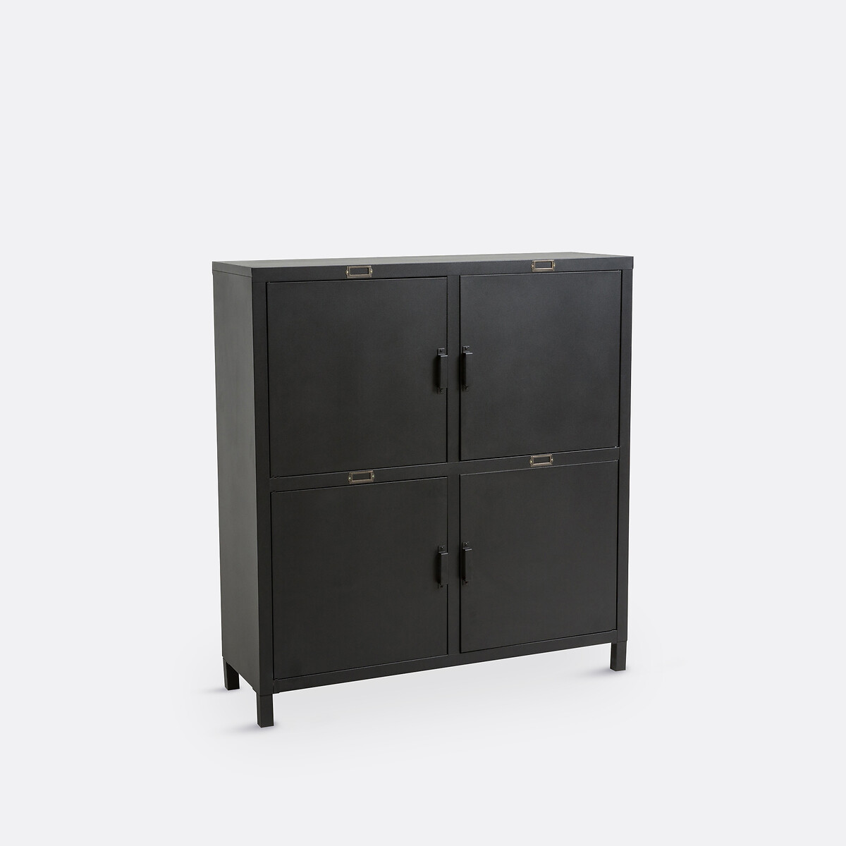 LA REDOUTE INTERIEURS<br>Aparador Hiba em aço com 4 portas