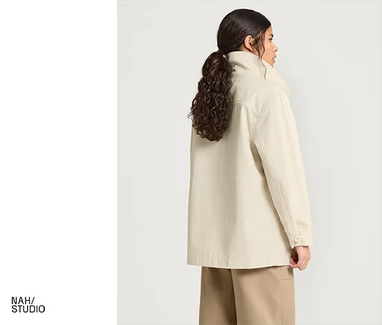 NAH/STUDIO Parka | ungefärbte Baumwolle