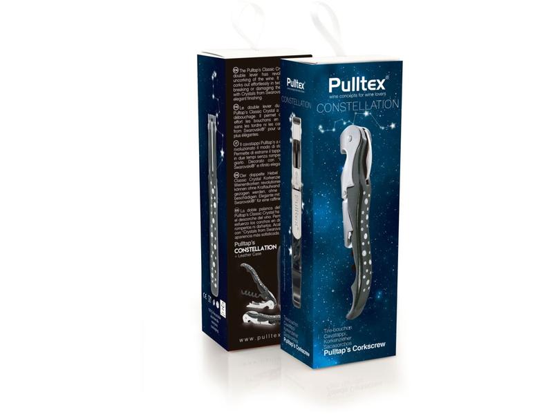 Pulltex Korkenzieher Constellation Schwarz Zapfenzieher
