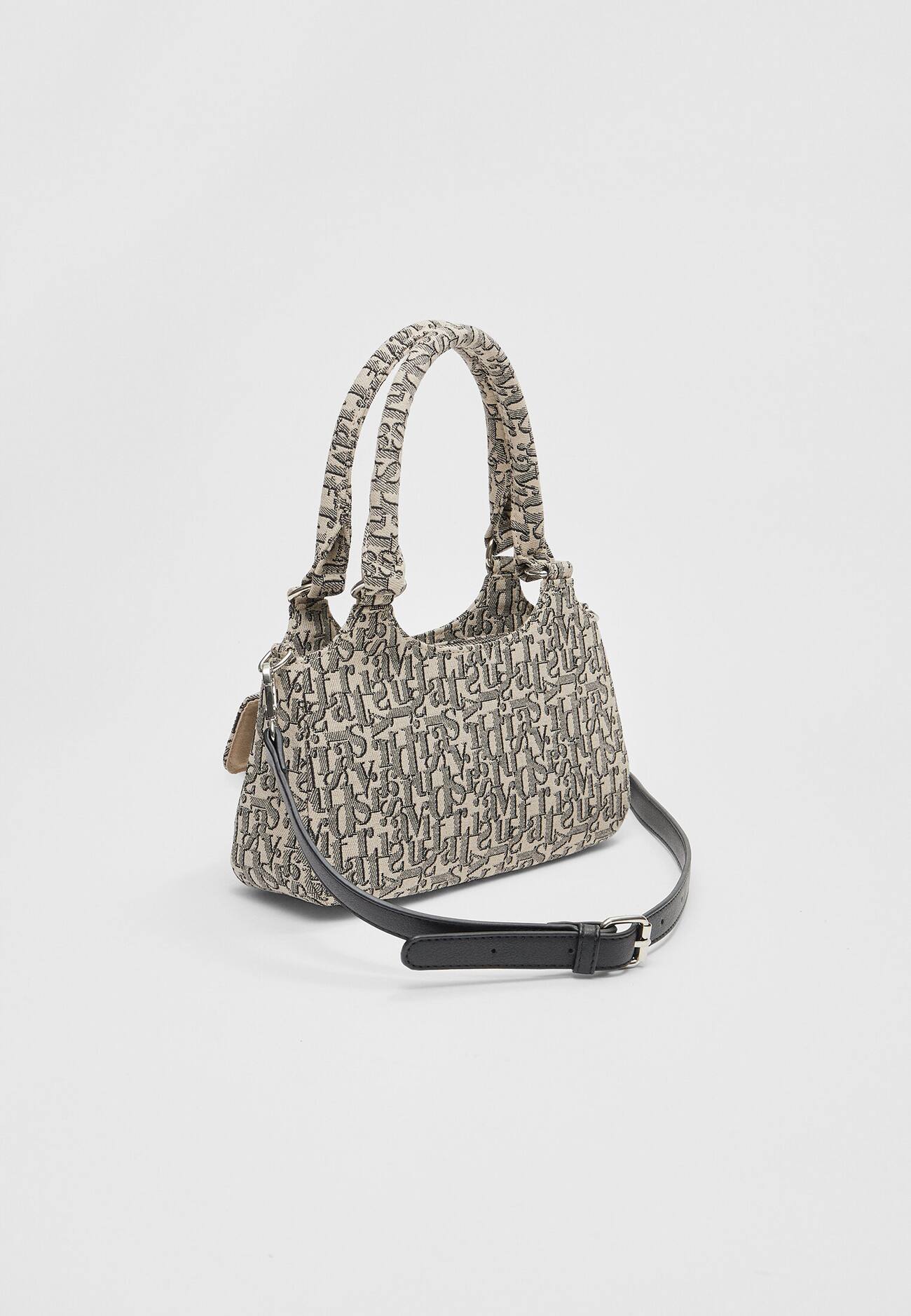 Bolsa de ombro com bolsos