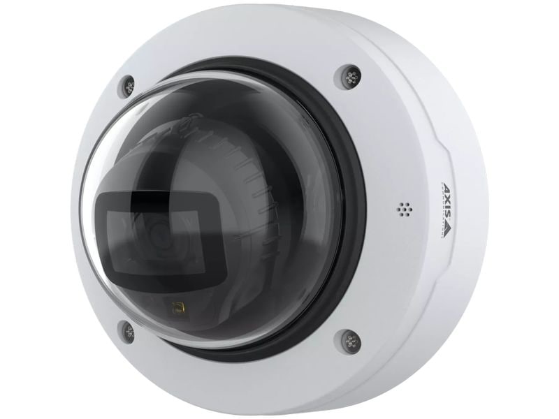 Axis Netzwerkkamera P3288-LV KI-gestützte 8-MP-Dome-Kamera mit Audio Analytics für den Aussenbereich
