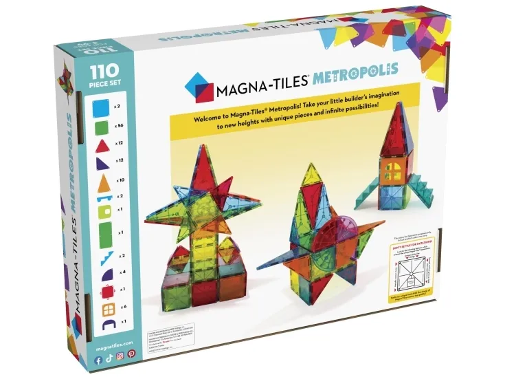 Magna-Tiles Metropolis 110 pcs set