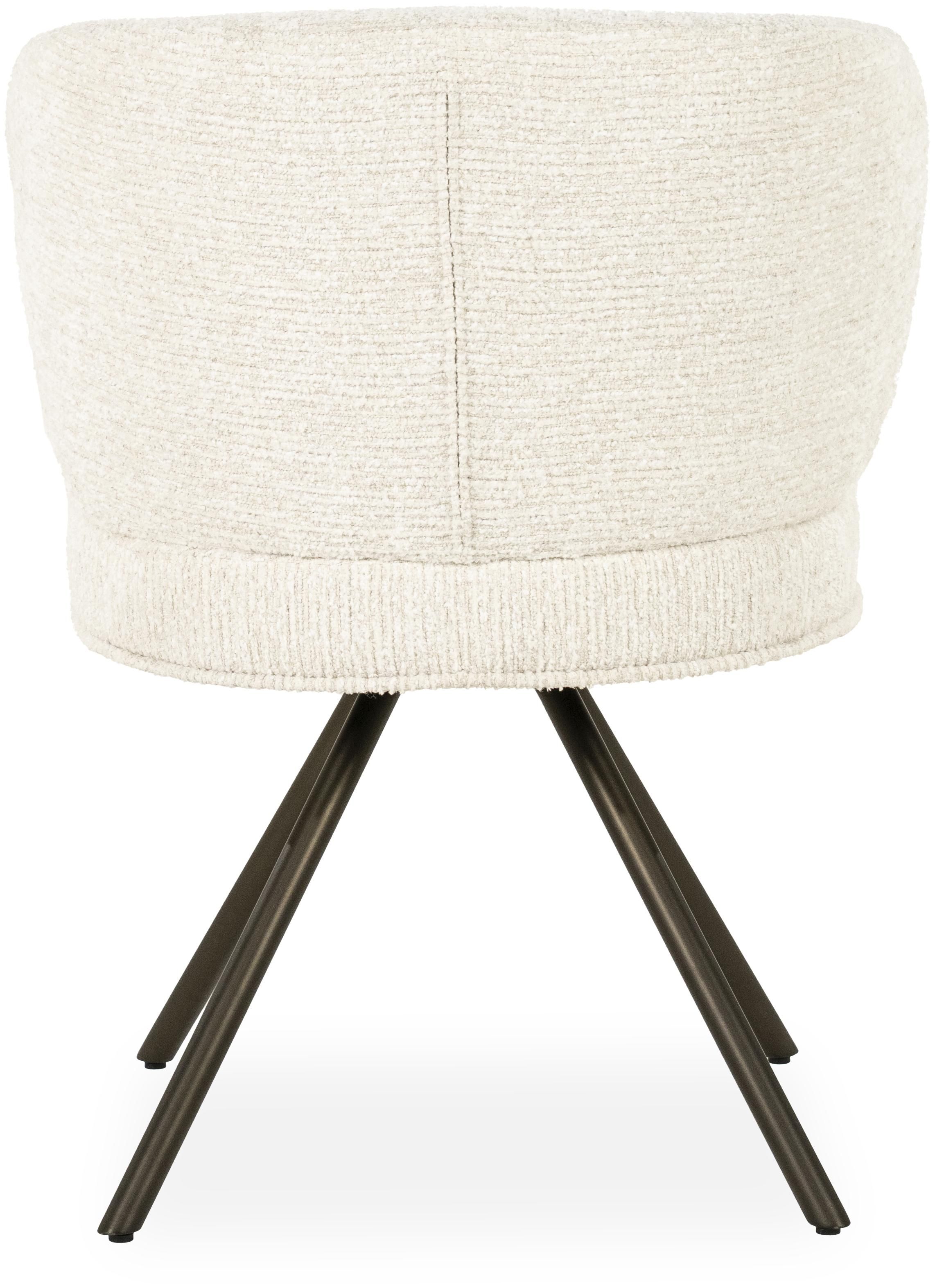 Eetkamerstoel Beige 96461 Jayson B61 x D63.5 x H79.5 cm