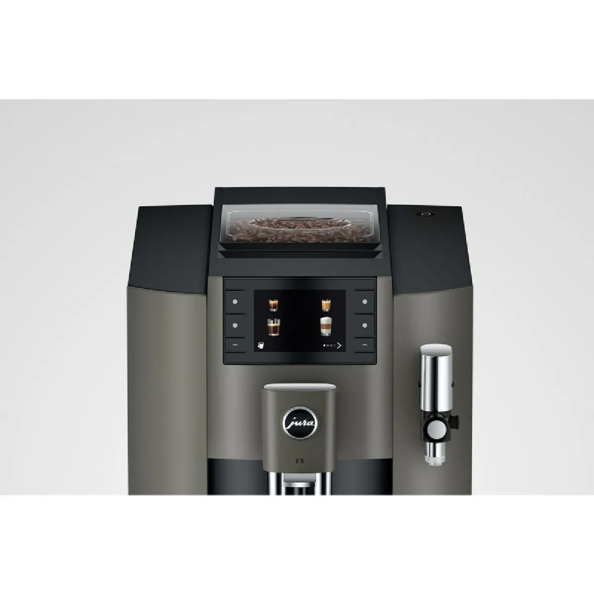 Jura E8 Cafetière Superautomatique Dark Inox