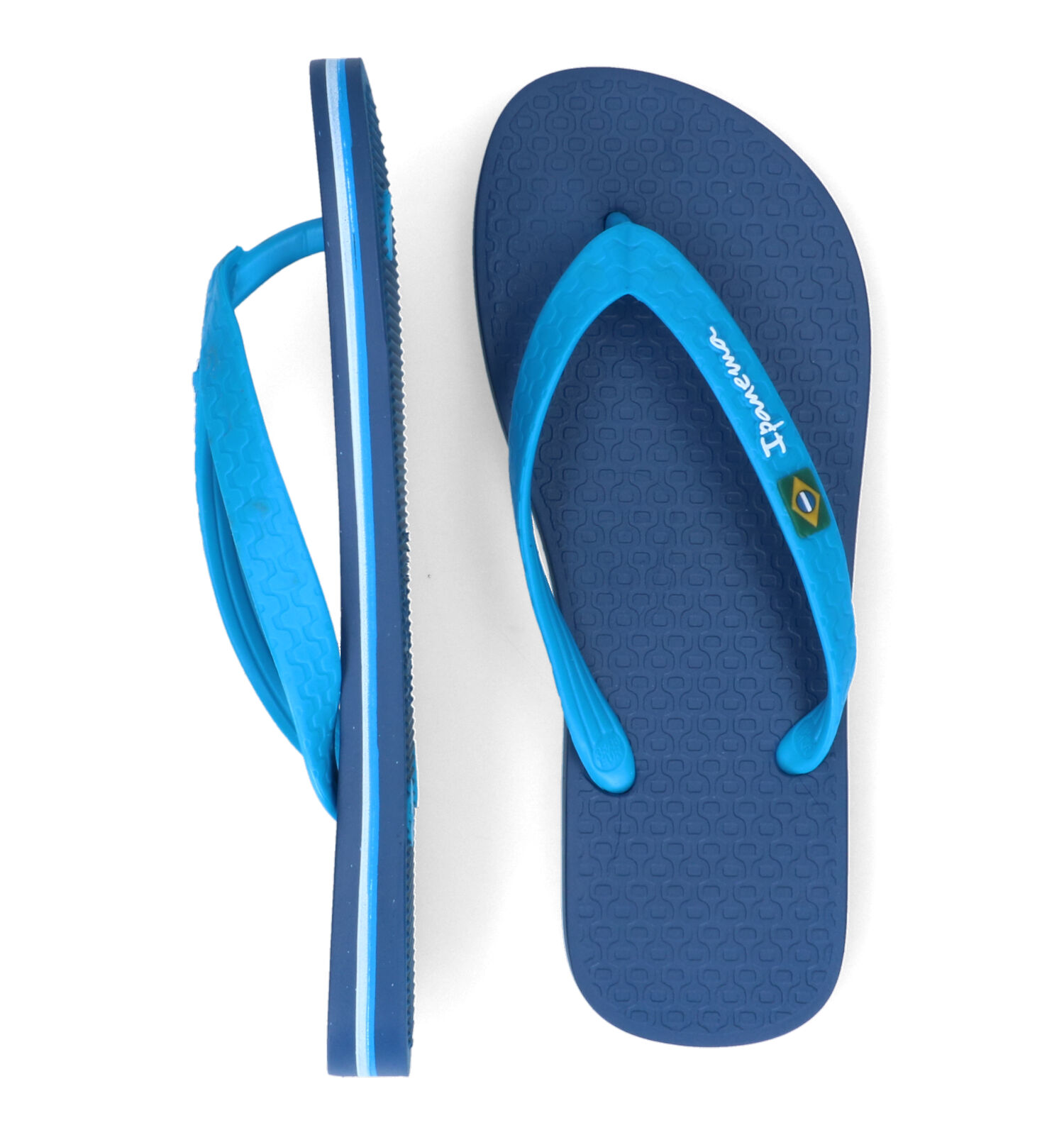 Teenslippers blauw