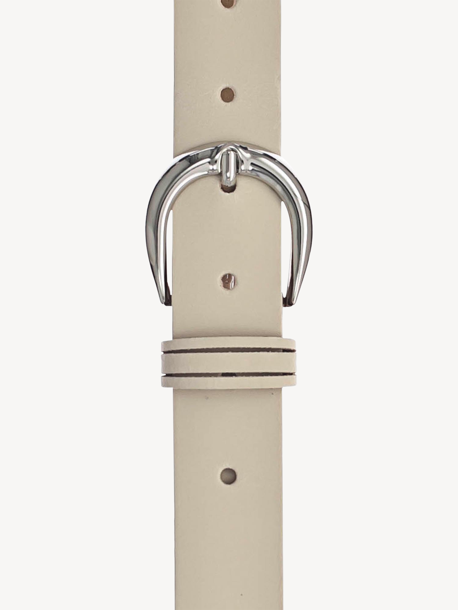 Leren Riem - beige