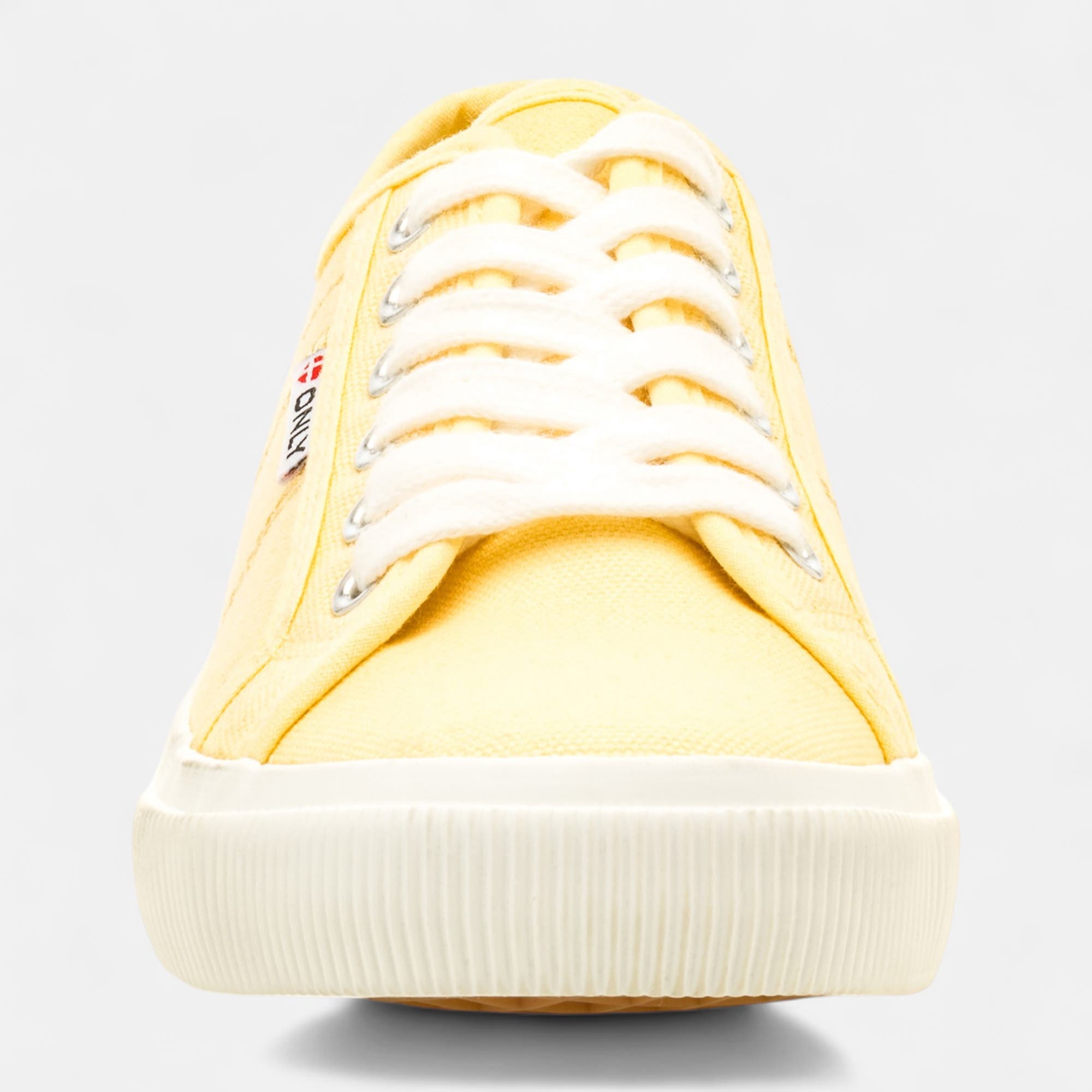 Baskets en toile Femme jaune