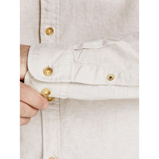 Jack&Jones Summer Band Skjorte, Crockery, XL