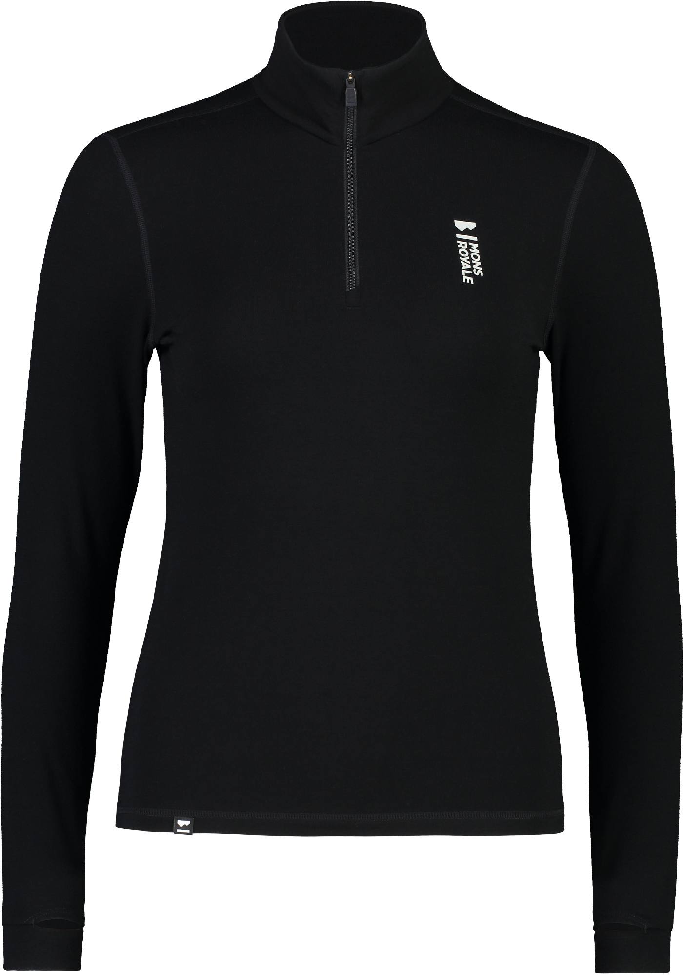 Mons Royale Cascade Flex 200 1/4 Zip W