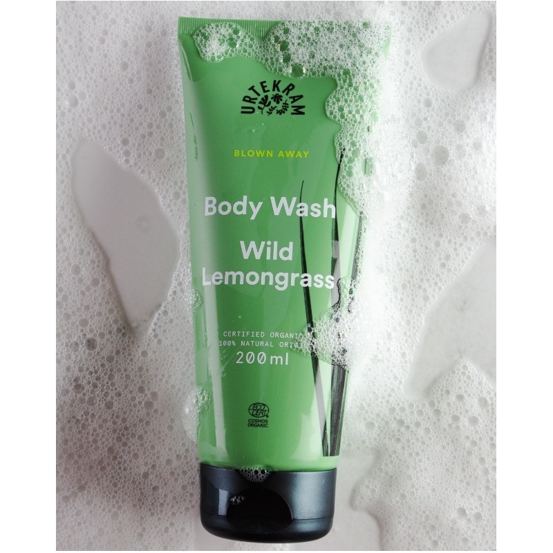 Urtekram Blown Away Body Wash Wild Lemongrass 200 ml