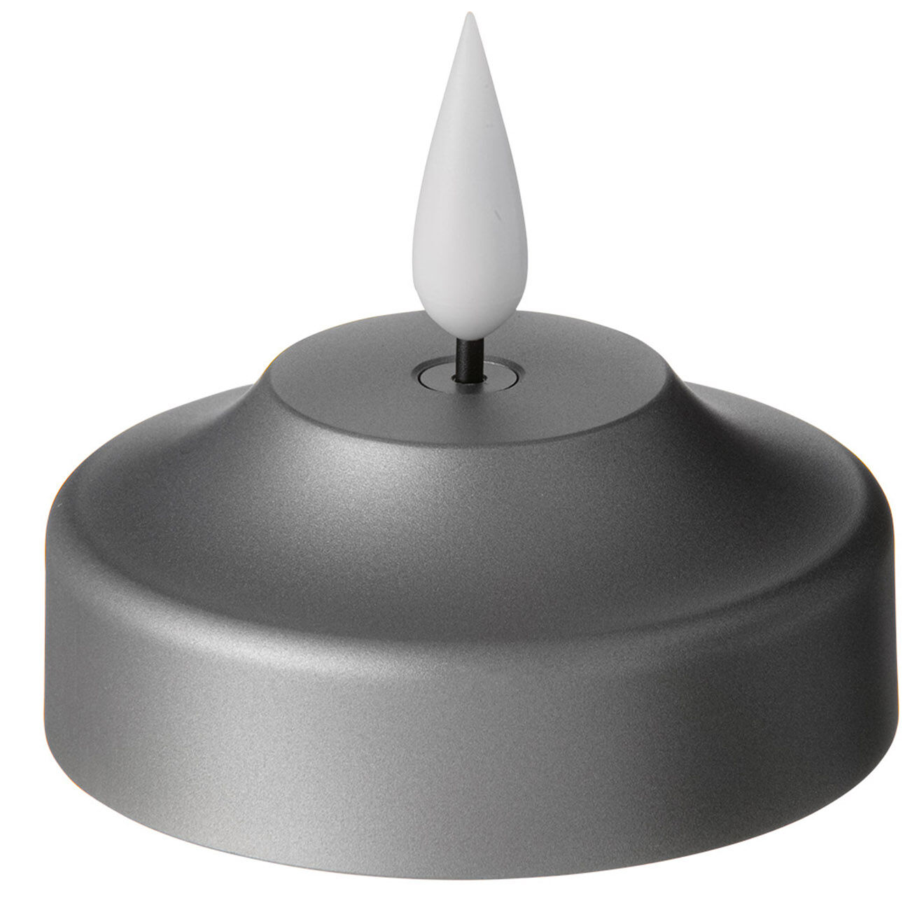 Kooduu Bougie Shine LED noire - D.7x6 cm
