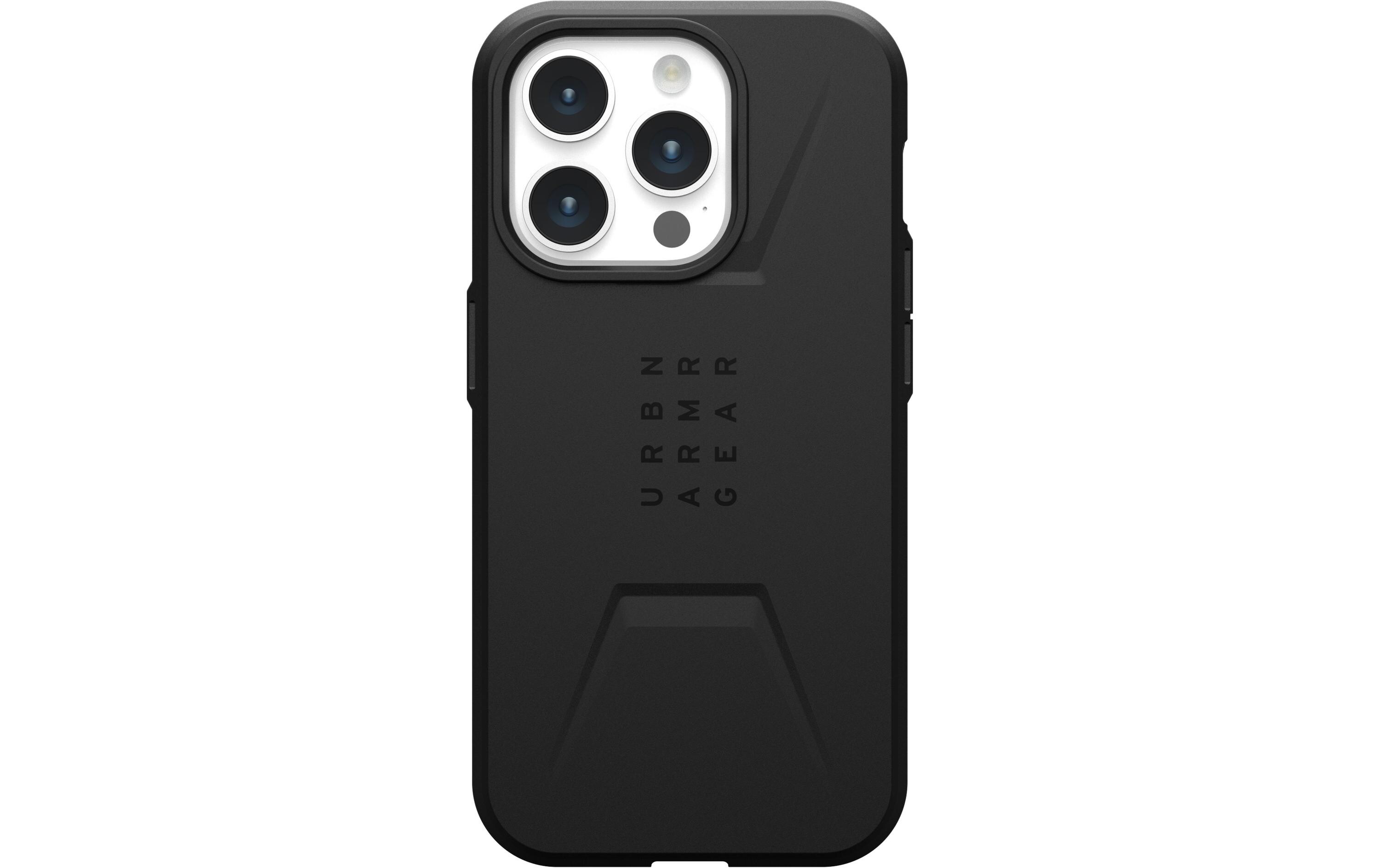 Back Cover Civilian Case iPhone 15 Pro BlackSchutzhülle für das Apple iPhone 15 Pro