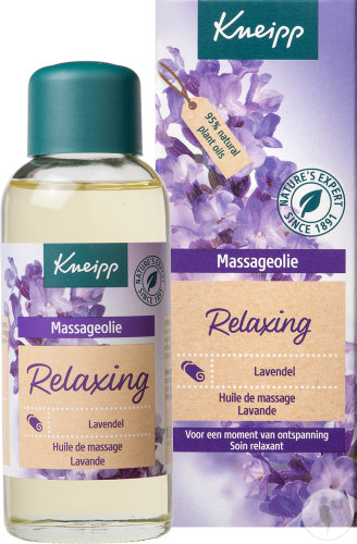 Kneipp Huile De Massage Lavande Relaxing Flacon Pompe 100ml