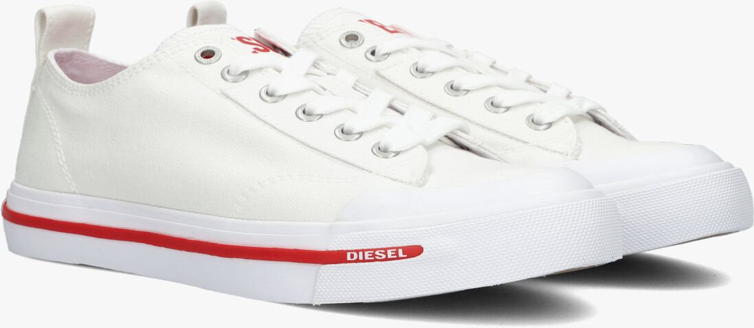 DIESEL witte diesel lage sneakers s-athos low dames