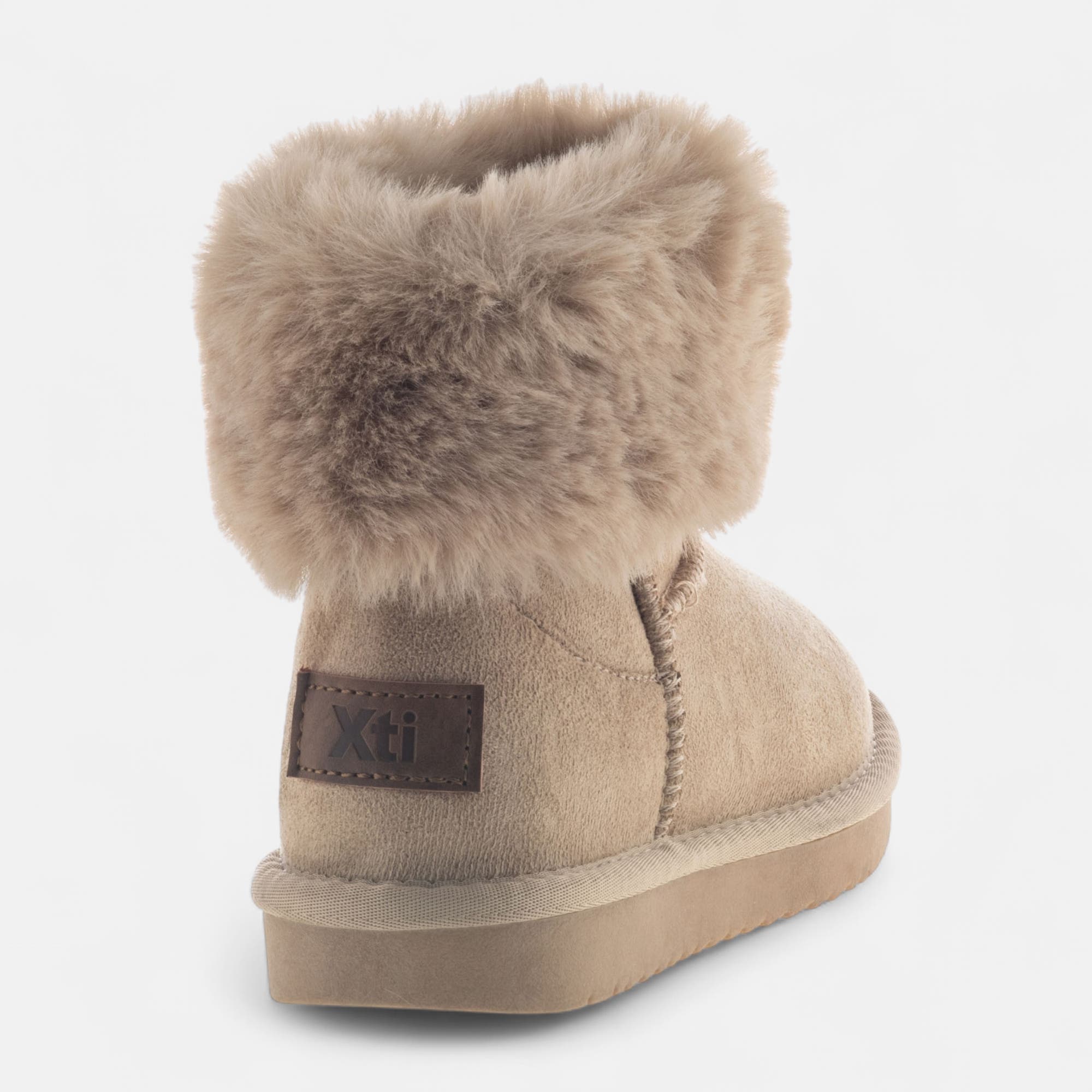 Bottines Fille beige
