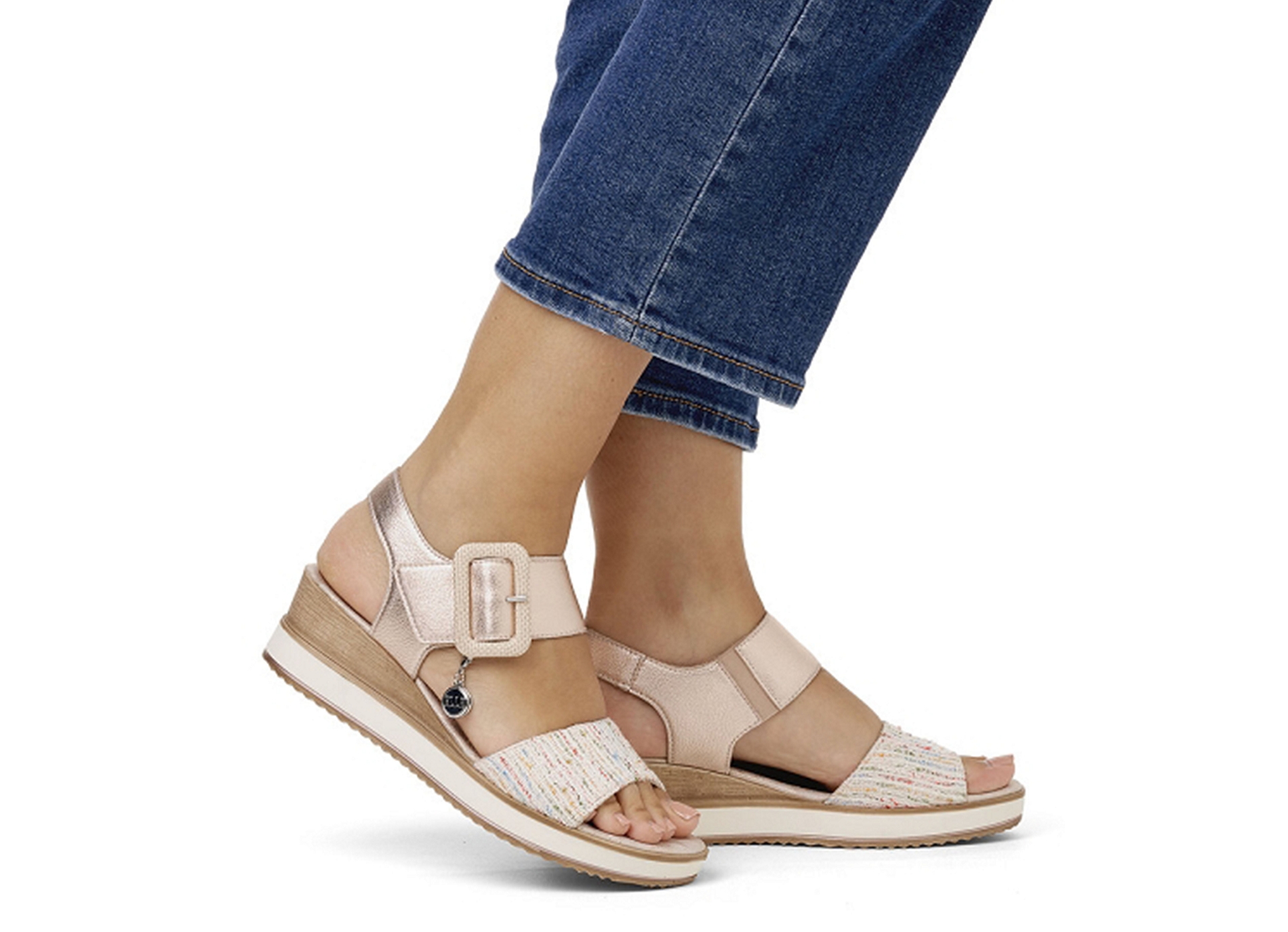 D6453 rose multicolore