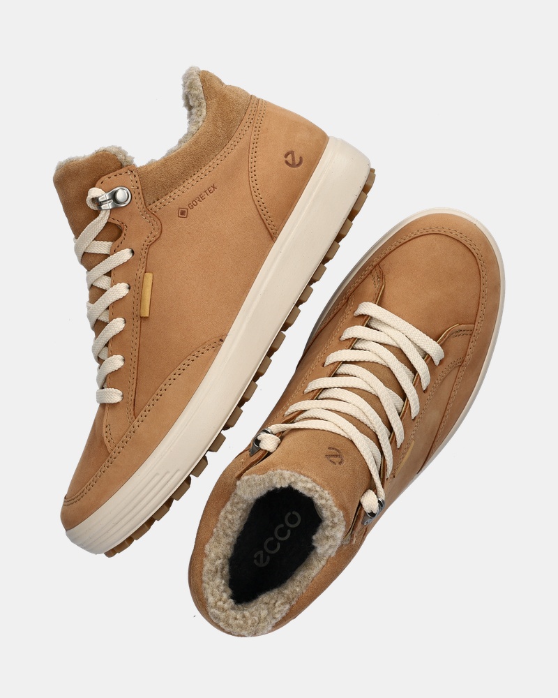 Ecco Soft 7 Tred Hoge sneakers  - bruin
