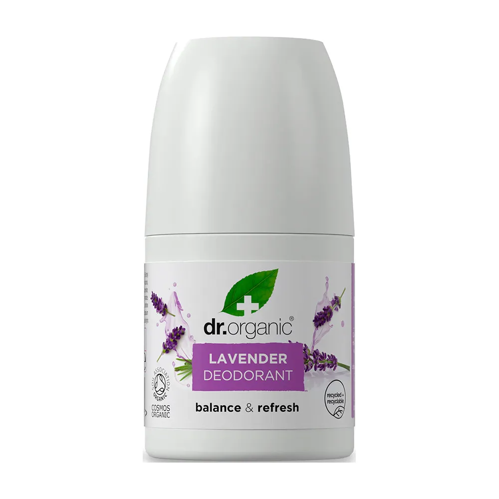 Dr. Organic Lavender Roll-On Deodorant - 50 ml