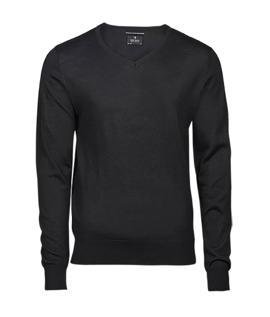 TEE JAYS TJ6001 - Pull Col V en Laine Mérinos Italienne