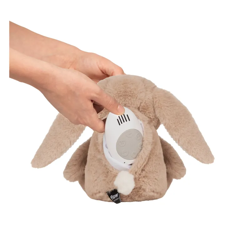 Flow Peluche veilleuse Lapin Milo | Marron