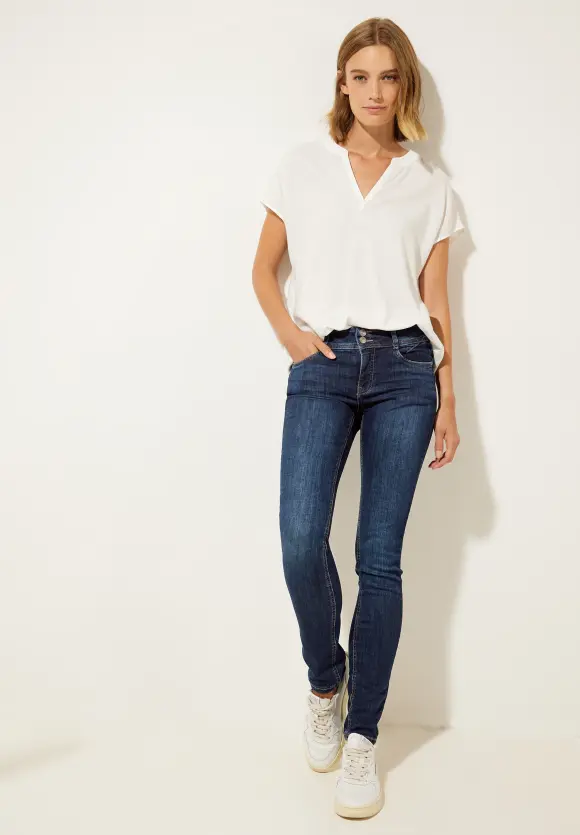 Slim Fit Jeans - clean indigo used