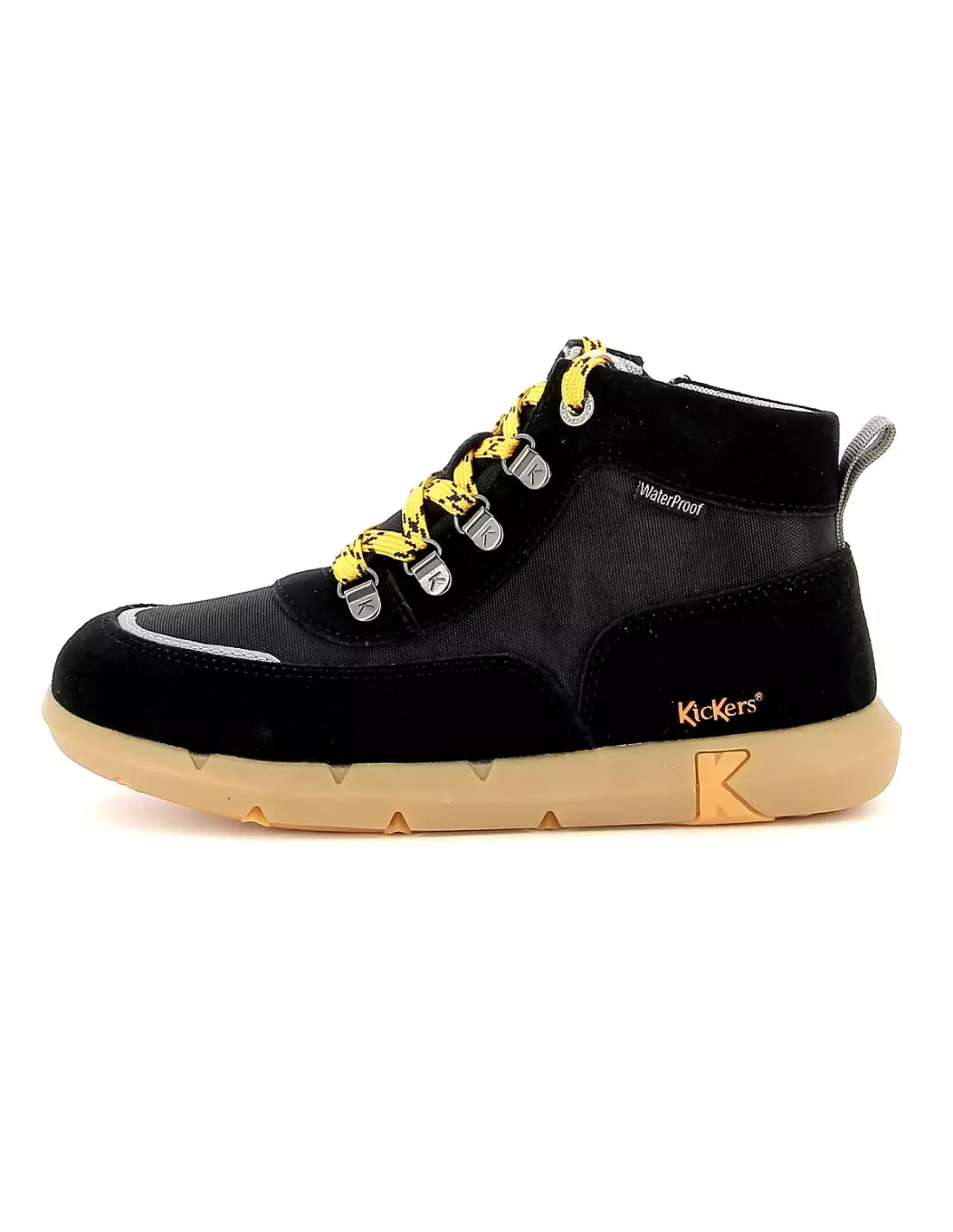 KICKERS JUNIBY - Bottes Noirorange