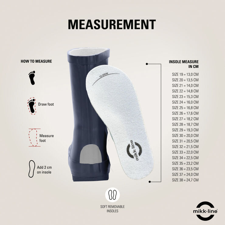 Mikk-Line Wellies - Solid Blue nights