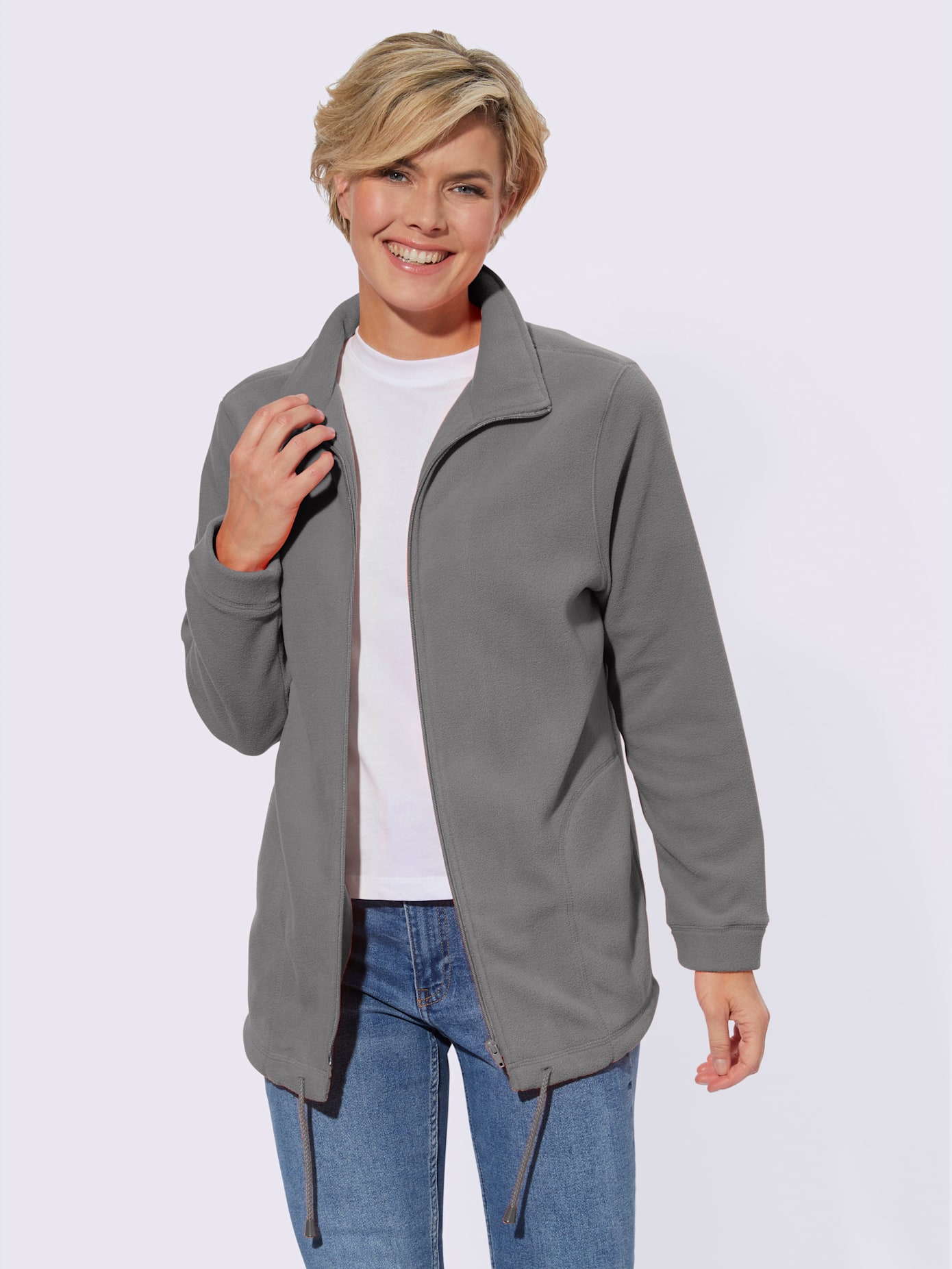 Veste polaire traitement contre les bouloches