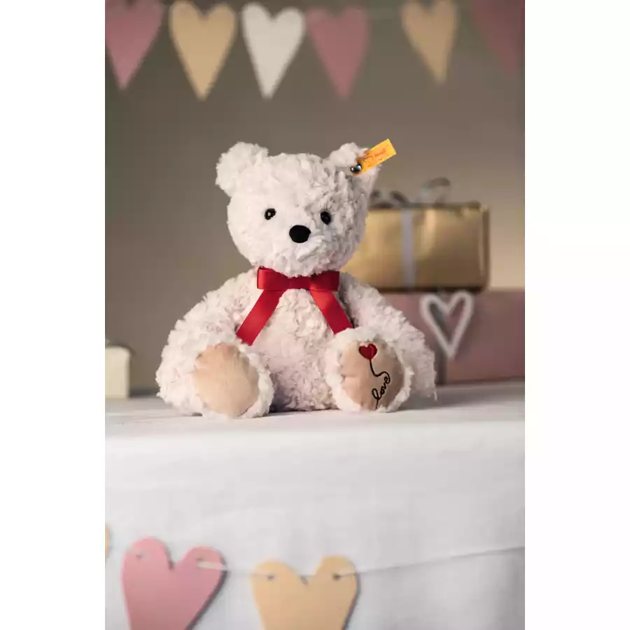 Steiff Soft Cuddly Friends Teddybär Jimmy love creme, 30 cm