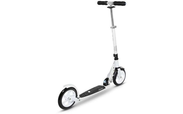 Micro Black/White klappbarer Scooter
