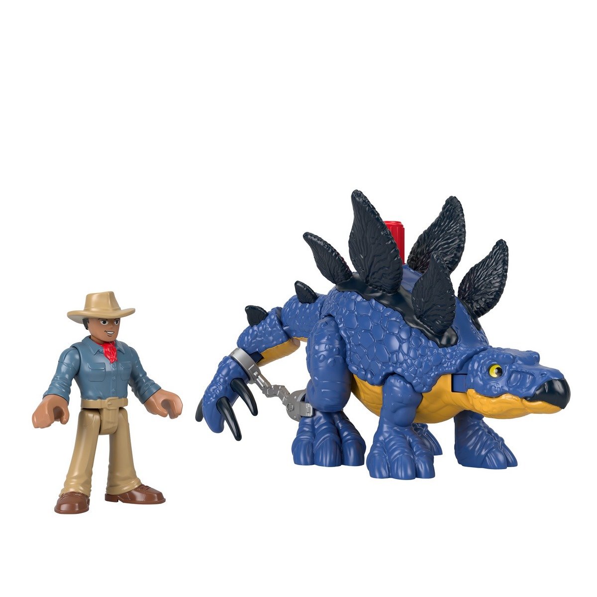 Stegosaurus et personnage